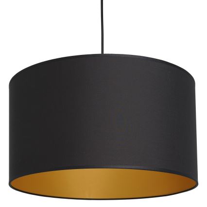 Candelabro suspenso ARDEN 1xE27/60W/230V d. 40 cm preto/dourada