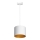 Candelabro suspenso ARDEN 1xE27/60W/230V diâmetro 18 cm branco/dourado