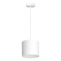 Candelabro suspenso ARDEN 1xE27/60W/230V diâmetro 18 cm branco