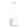 Candelabro suspenso ARDEN 1xE27/60W/230V diâmetro 18 cm branco