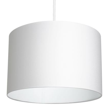 Candelabro suspenso ARDEN 1xE27/60W/230V diâmetro 25 cm branco