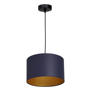 Candelabro suspenso ARDEN 1xE27/60W/230V diâmetro 25 cm roxo/dourado