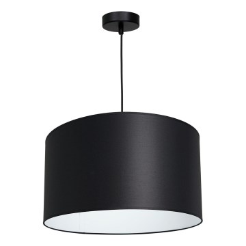 Candelabro suspenso ARDEN 1xE27/60W/230V diâmetro 40 cm preto/branco