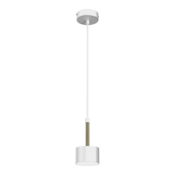 Candelabro suspenso ARENA 1xGX53/11W/230V branco/dourado