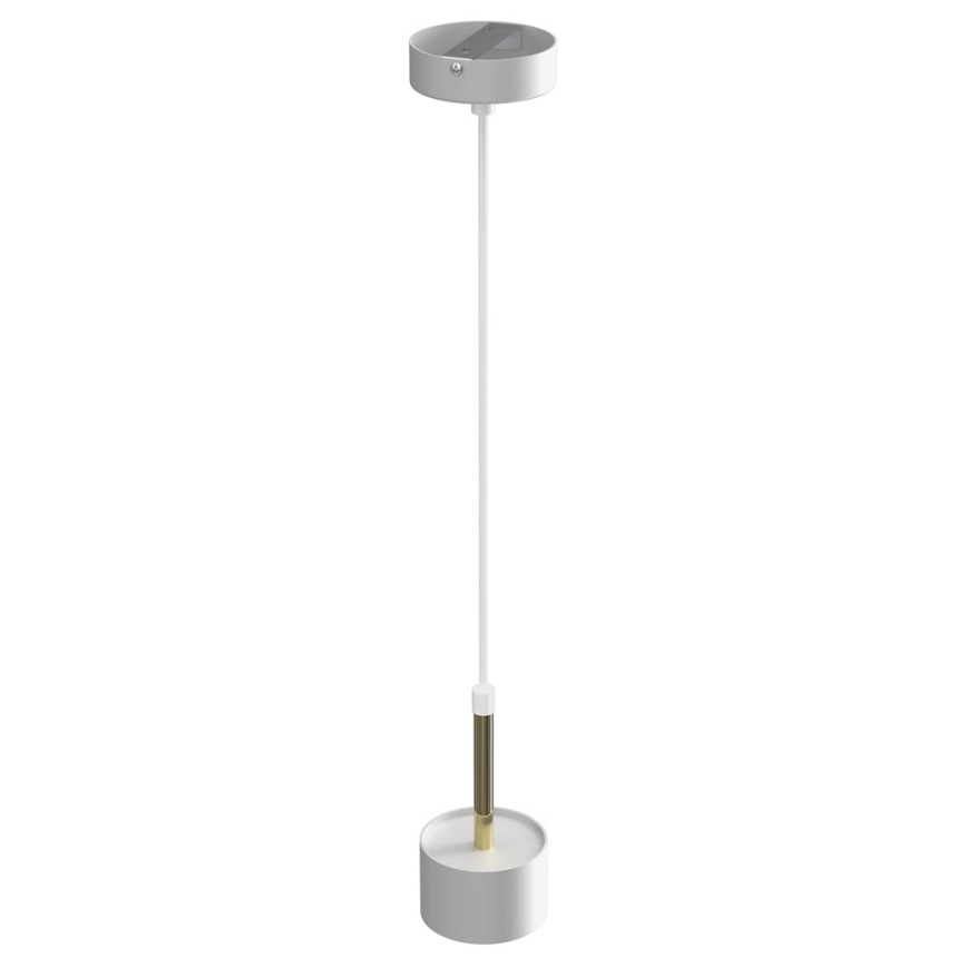 Candelabro suspenso ARENA 1xGX53/11W/230V branco/dourado