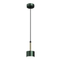 Candelabro suspenso ARENA 1xGX53/11W/230V verde/dourado