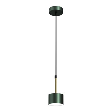 Candelabro suspenso ARENA 1xGX53/11W/230V verde/dourado