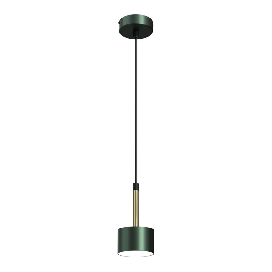 Candelabro suspenso ARENA 1xGX53/11W/230V verde/dourado