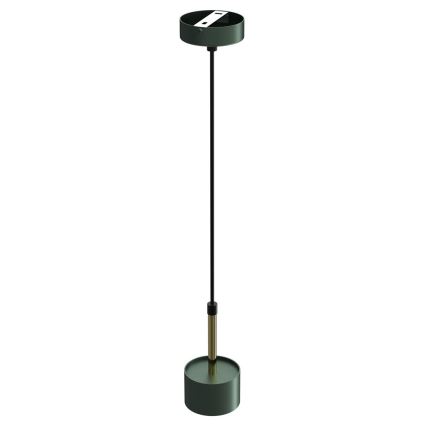 Candelabro suspenso ARENA 1xGX53/11W/230V verde/dourado