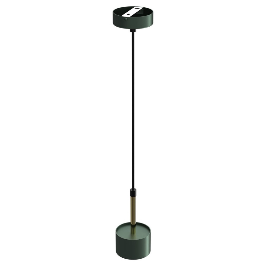 Candelabro suspenso ARENA 1xGX53/11W/230V verde/dourado