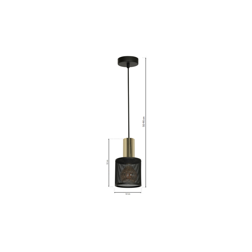 Candelabro suspenso ARES 1xE27/60W/230V