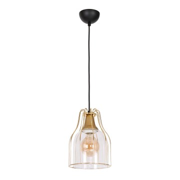 Candelabro suspenso ARIA 1xE27/60W/230V dourada