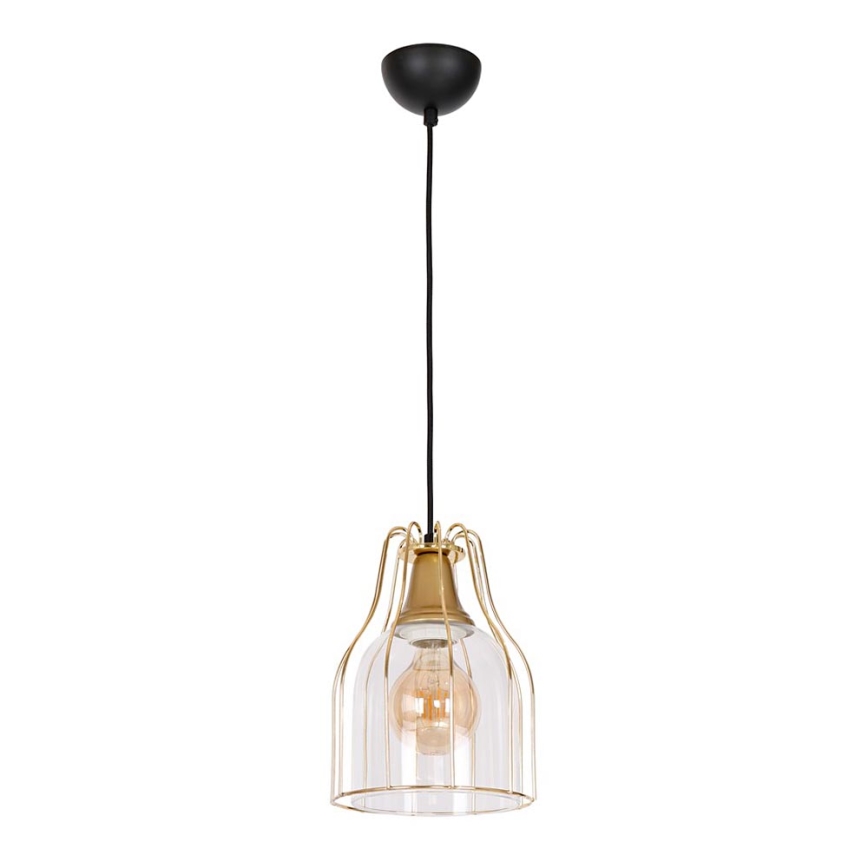 Candelabro suspenso ARIA 1xE27/60W/230V dourada