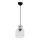 Candelabro suspenso ARIA 1xE27/60W/230V prateado