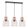 Candelabro suspenso ARIA 3xE27/60W/230V cobre