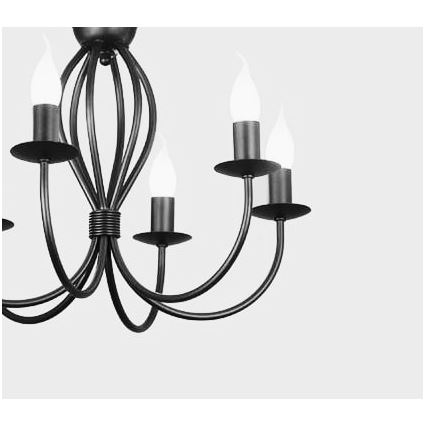 Candelabro suspenso ARTHUR 5xE14/40W/230V
