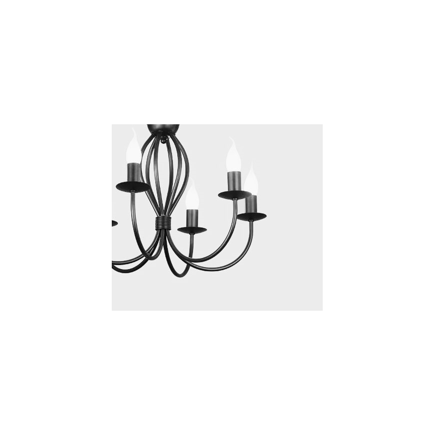 Candelabro suspenso ARTHUR 5xE14/40W/230V
