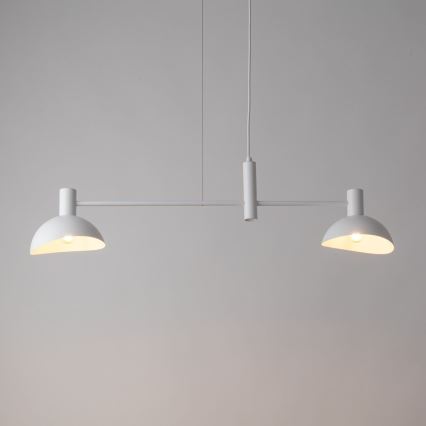 Candelabro suspenso ARTIS 2xE14/40W/230V branco
