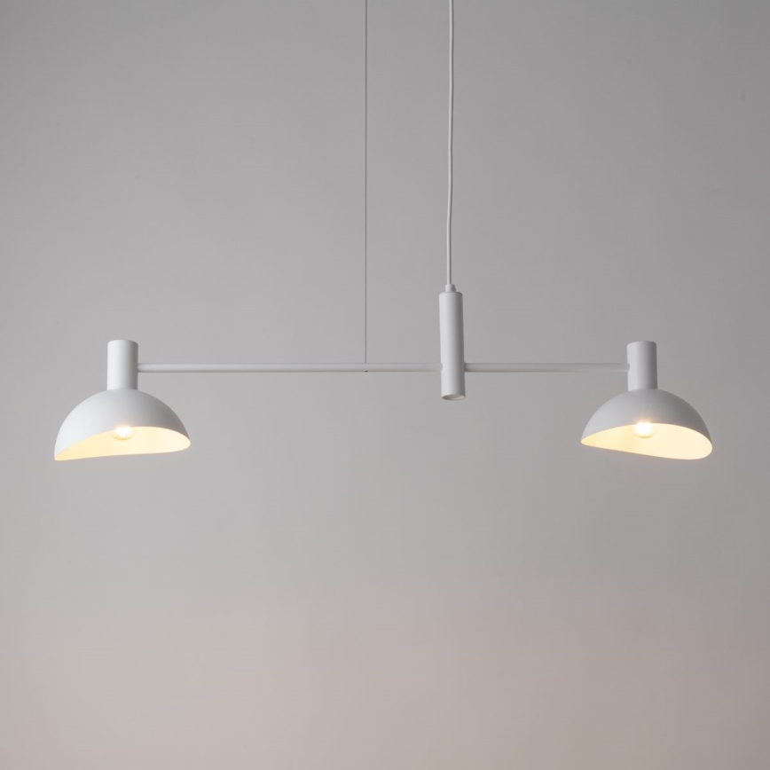 Candelabro suspenso ARTIS 2xE14/40W/230V branco