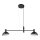Candelabro suspenso ARTIS 2xE14/40W/230V preto