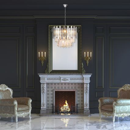 Candelabro suspenso ASPEN 6xE14/40W/230V