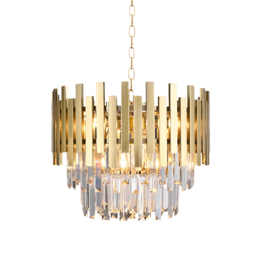 Candelabro suspenso ASPEN GOLD 6xE14/40W/230V