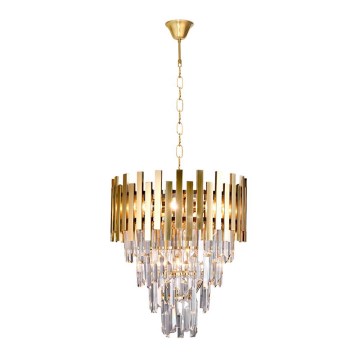 Candelabro suspenso ASPEN GOLD 9xE14/40W/230V