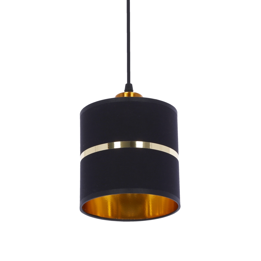 Candelabro suspenso ASSAM 3xE27/60W/230V preto