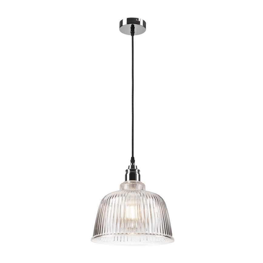 Candelabro suspenso ASTA 1xE27/60W/230V cromado brilhante