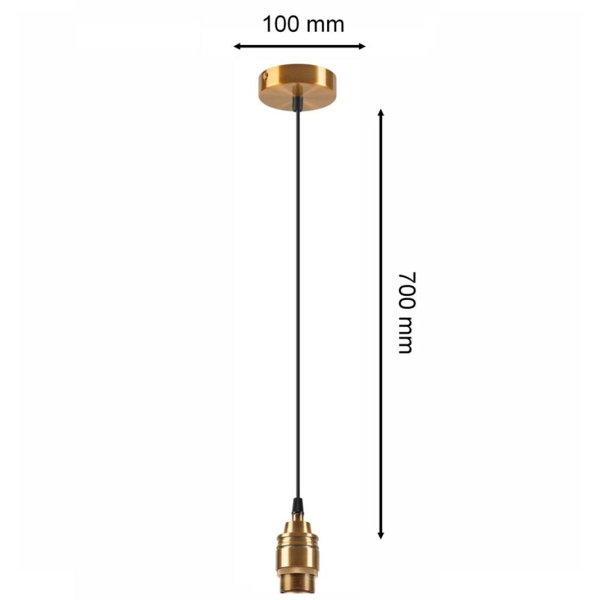 Candelabro suspenso ASTRA 1xE27/60W/230V