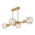 Candelabro suspenso ASTRID 4xE27/60W/230V dourado