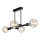 Candelabro suspenso ASTRID 4xE27/60W/230V preto