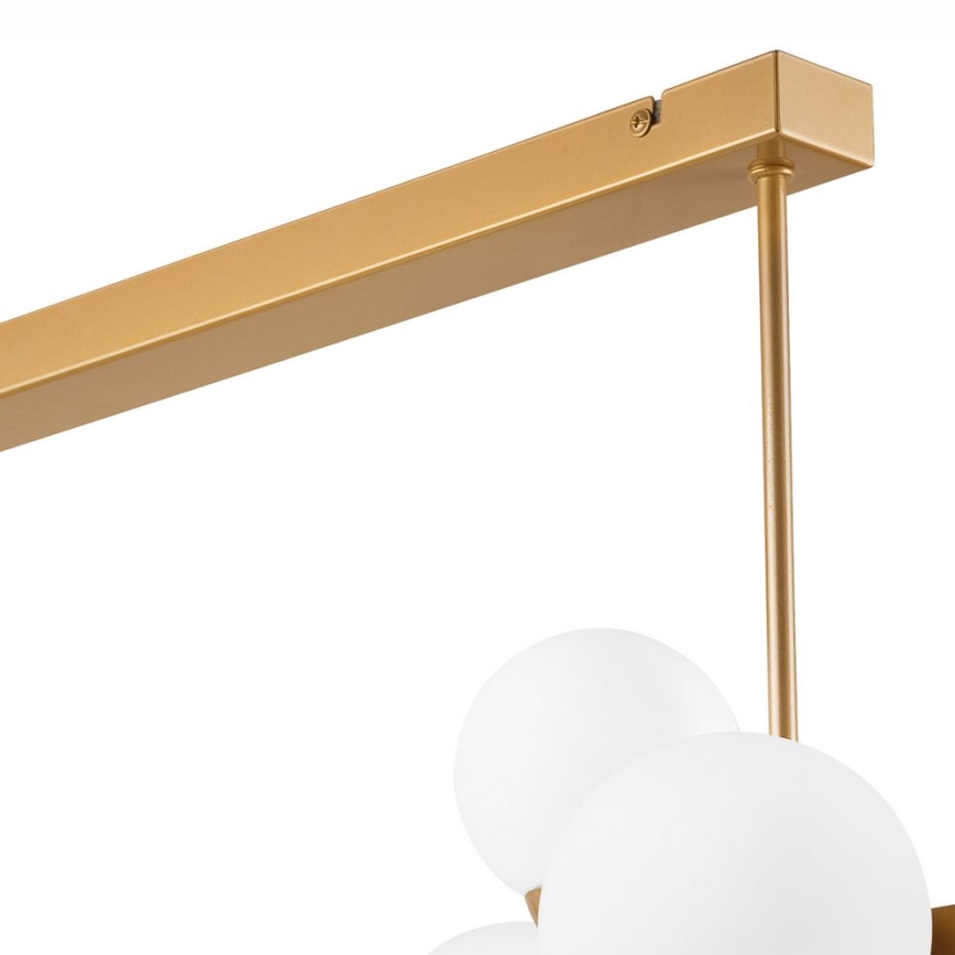 Candelabro suspenso ASTRO 8xG9/5W/230V dourado