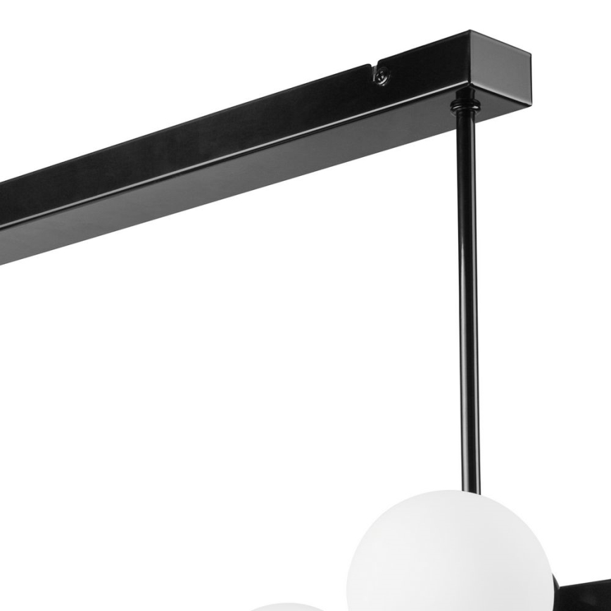 Candelabro suspenso ASTRO 8xG9/5W/230V preto