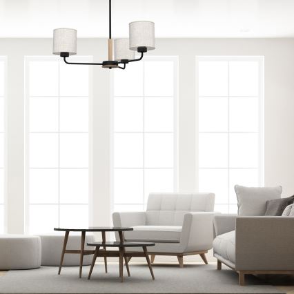 Candelabro suspenso ATLANTA 3xE27/60W/230V