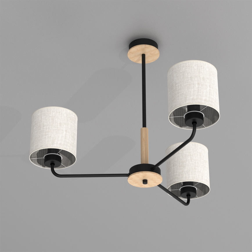 Candelabro suspenso ATLANTA 3xE27/60W/230V