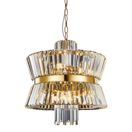 Candelabro suspenso AURELIA 12xE14/40W/230V dourada