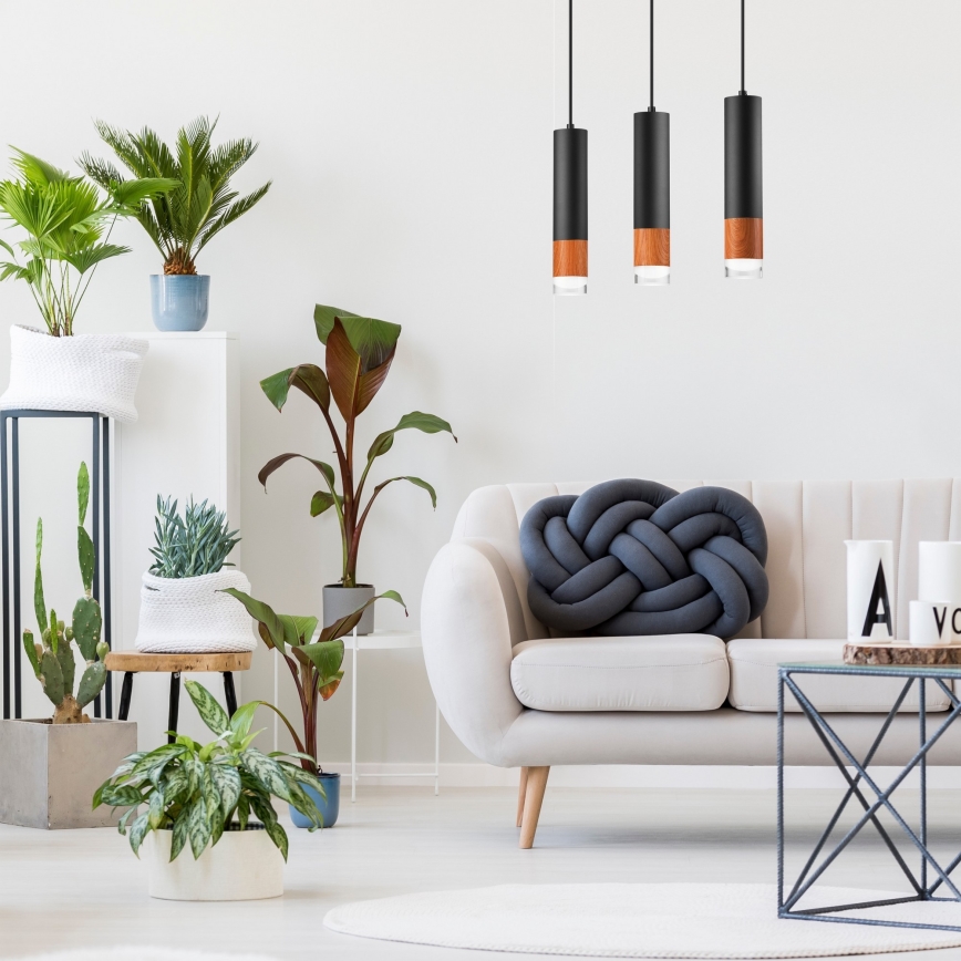 Candelabro suspenso AURELIA 3xGU10/10W/230V