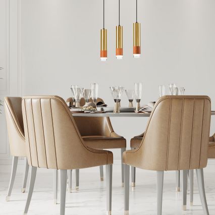 Candelabro suspenso AURELIA 3xGU10/10W/230V