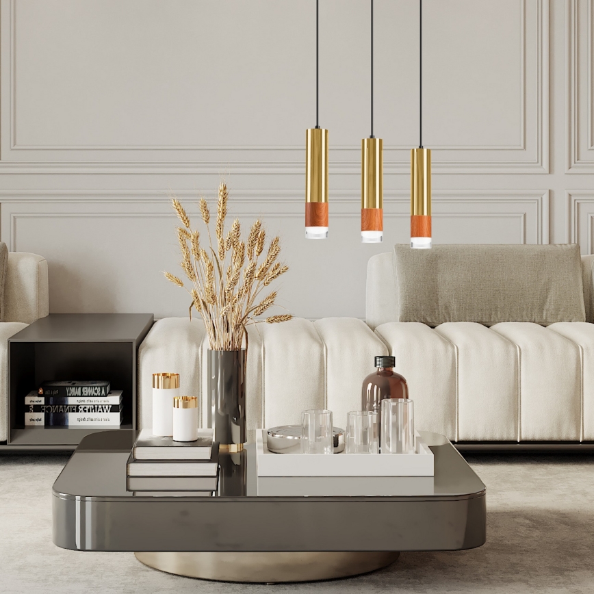 Candelabro suspenso AURELIA 3xGU10/10W/230V