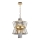 Candelabro suspenso AURELIA 8xE14/40W/230V dourada