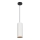 Candelabro suspenso AVALO 1xE27/60W/230V branco