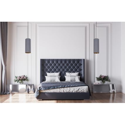 Candelabro suspenso AVALO 1xE27/60W/230V cinzento