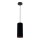 Candelabro suspenso AVALO 1xE27/60W/230V preto
