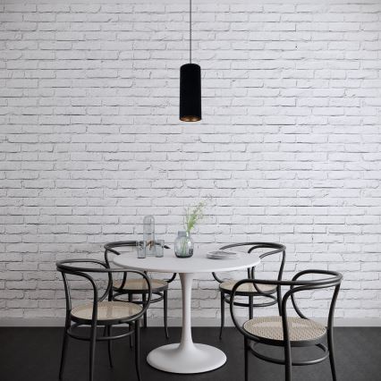 Candelabro suspenso AVALO 1xE27/60W/230V preto