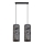 Candelabro suspenso AVALO 2xE27/60W/230V cinzento/preto