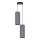 Candelabro suspenso AVALO 2xE27/60W/230V diâmetro 20 cm cinzento