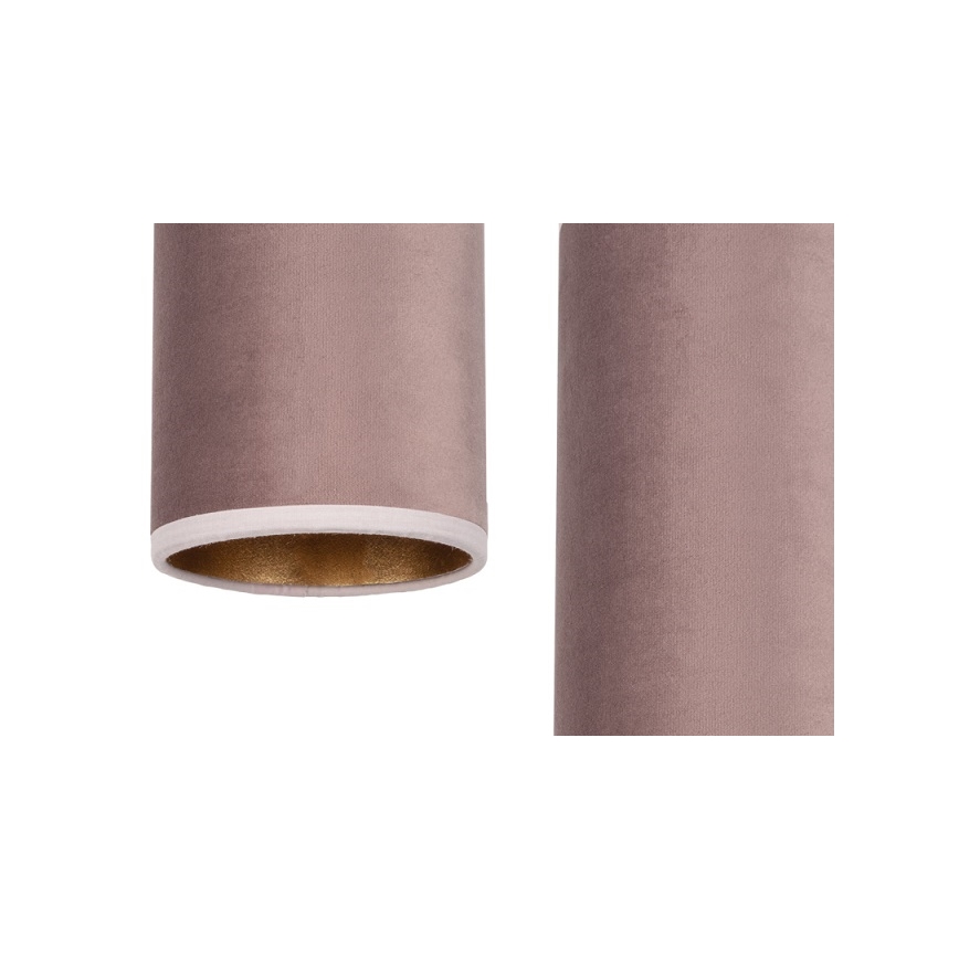Candelabro suspenso AVALO 2xE27/60W/230V diâmetro 20 cm rosa
