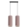 Candelabro suspenso AVALO 2xE27/60W/230V rosa