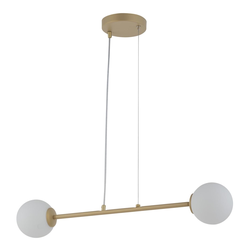 Candelabro suspenso BALANS 2xG9/12W/230V dourada